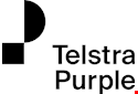 Logo for Telstra Purple