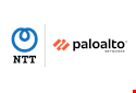 Logo for NTT Ltd. and Palo Alto Networks