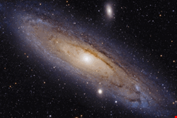 NASA view of Andromeda – credit Lorenzo Comolli