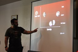 At BSides, Malik presented a “new magic quadrant for infosec professionals”