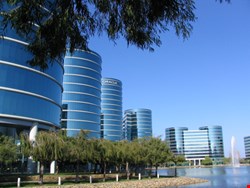 Oracle headquarters in Redwood Shores, Calif. (Image courtesy of Peter Kaminski)