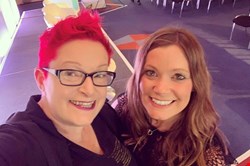 Sue Black and I at the Infosecurity Women in Cybersecurity Networking Event in 2019