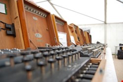 The enigma machines helped decipheing coded Nazi messages during World War II.