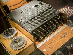 Enigma code breaking machine, Bletchley Park