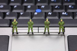 Taiwan’s National Security Bureau said that the Chinese government continues to target its assets, and has extended its cyber-army to more than 100,000 people