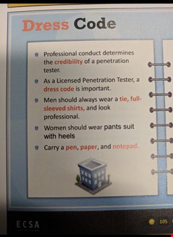 Figure 5: In 2015, EC-Council presented this advice to members. Jay Bavisi tells Infosecurity: "That was in 2015. The leader of the team is no longer at ECC. Extensive training was provided to the program teams to ensure they understand that any form of bias will not be tolerated". (Photo credit @MorbitCuriosity))