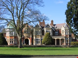Bletchley Park mansion.