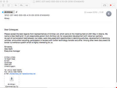 Example of Spear-Phishing Email. Source: FireEye