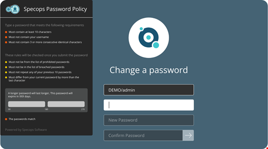 Specops Password Policy