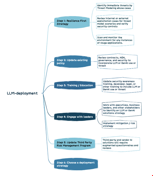 Options for LLM deployment strategy. Source: OWASP Foundation