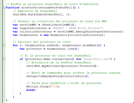 Example of code likely written with the help of GenAI. Source: HP Wolf Security