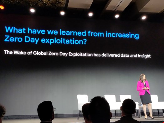 "Adversaries try to take advantage as quickly as possible when they have access to a zero-day exploit - this is why it is very important to update patches quickly." said Sandra Joyce, head of global intelligence at Mandiant, during mWISE.