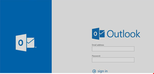 Screenshot of phishing website impersonating Outlook login page. Source: Check Point
