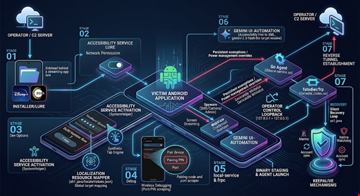 RatHat's architecture and operational flow. Source: Zimperium