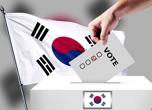 South Korea's legislative elections are scheduled for April 10, 2024. Credit Shutterstock/yusuf aktas