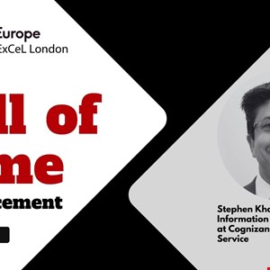 Stephen Khan Receives Infosecurity Europe Hall of Fame Award